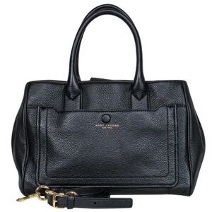 Marc Jacobs Black Leather Empire City Tote